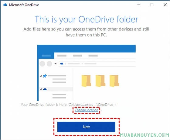 This is your OneDrive folder