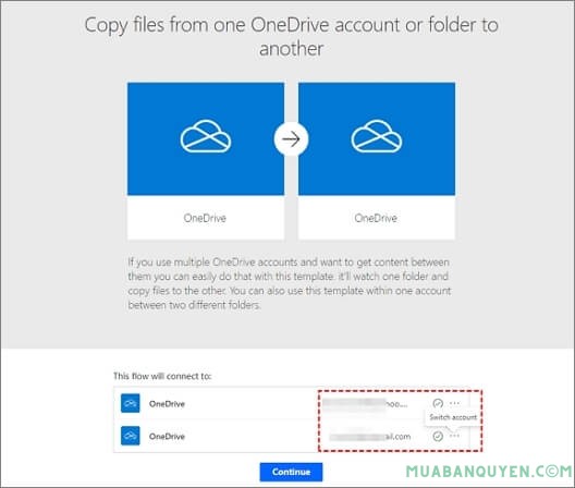 Chuyển file từ OneDrive sang OneDrive khác bằng Power Automate