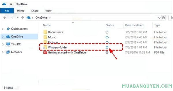 Thêm OneDrive vào máy tính